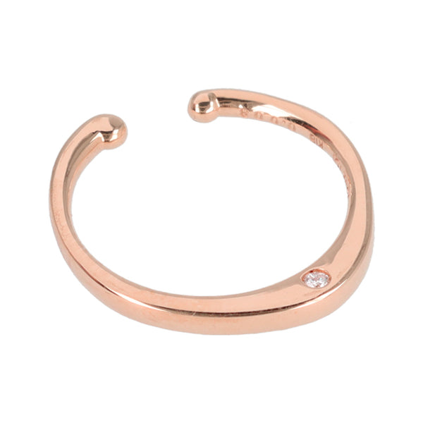 écume/エキューム ダイヤモンドイヤカフ (PRT081PG)