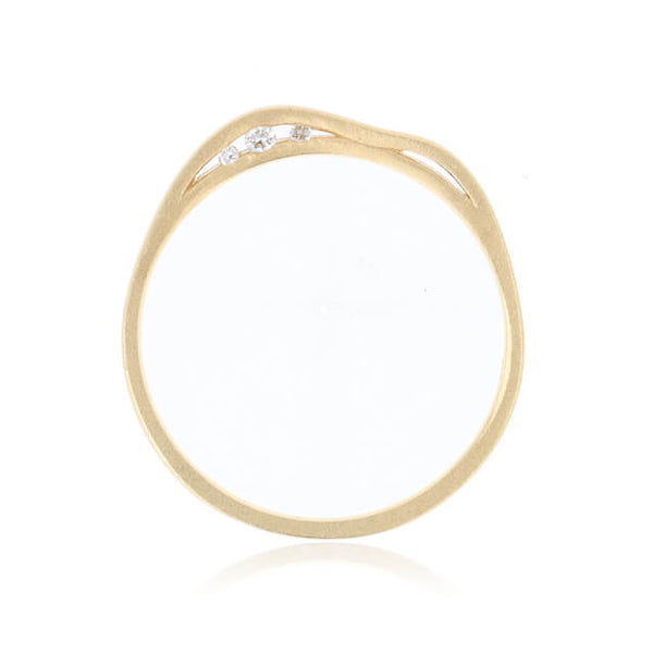 écume/エキューム K18YGダイヤモンドリング(PRT116YG)