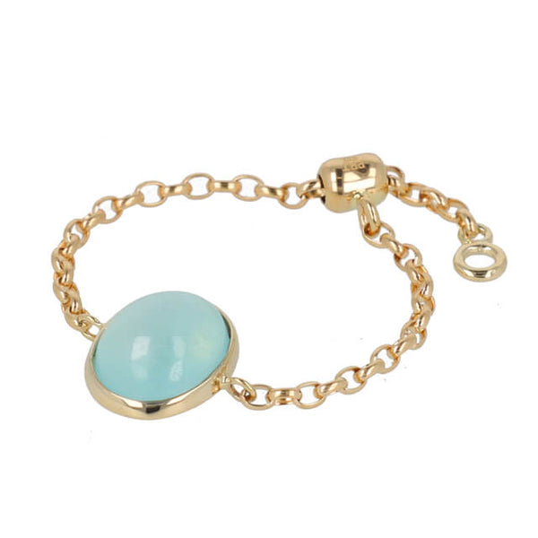 jour/ジュール K10YGスミソナイトチェーンリング(PRT120-6)